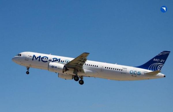 Частично импортозамещенный самолет МС-21 приступил к полетам