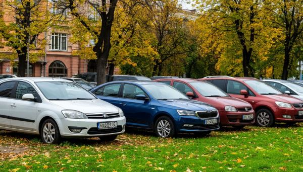 В Краснодаре начали штрафовать за парковку машин на газонах и клумбах - новости экологии на ECOportal