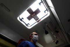 Россиянку с двухлетним ребенком увезли в больницу после ДТП