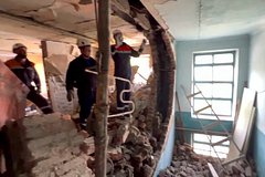 В российском городе взорвавшийся водонагреватель разнес подъезд дома